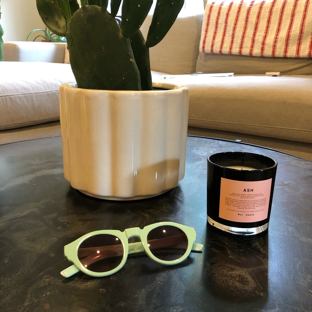 Retro Seafoam Green Sunglasses